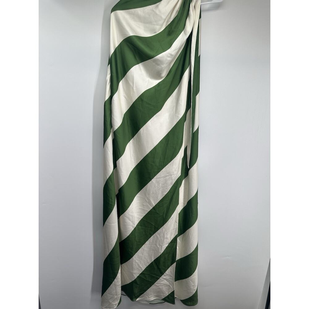 Ronny Kobo Green Chantell Dress Size L with Fabric Pull - Picture 3 of 9